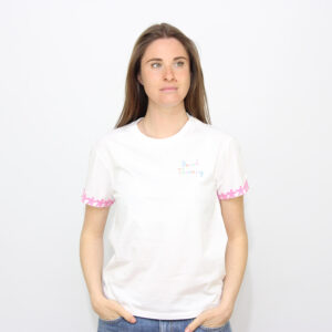 T-SHIRT EMILIE BEACH THERAPY BIANCO