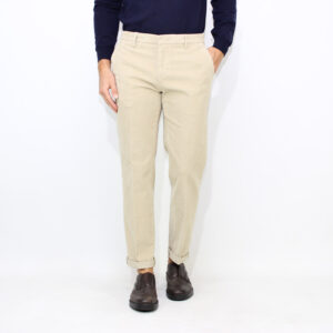 Pantalone Gaubert Relax in velluto a coste beige