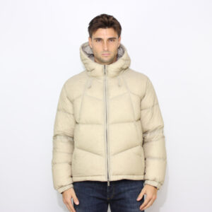 Piumino Quill thermo light ripstop beige cashmere combo
