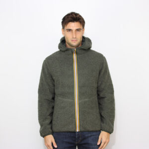 Pile Jack sherpa polar double green blackish