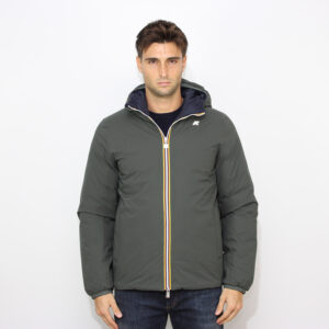 Piumino Jack st thermo double green blackish - blue depth
