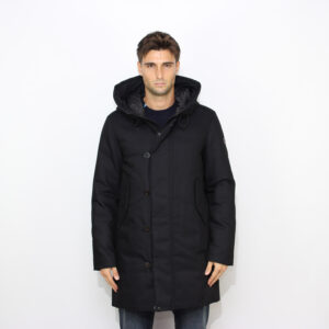 Parka Kasa ki blu grafite