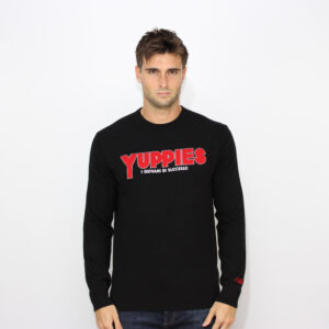 Maglia jacquard Yuppies giovani di successo nera