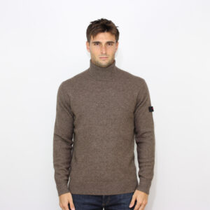 Dolcevita lana e yak tortora