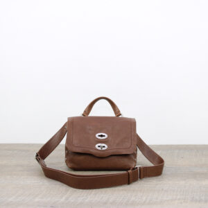 Postina® Tabacco Baby in pelle liscia brown sandalo