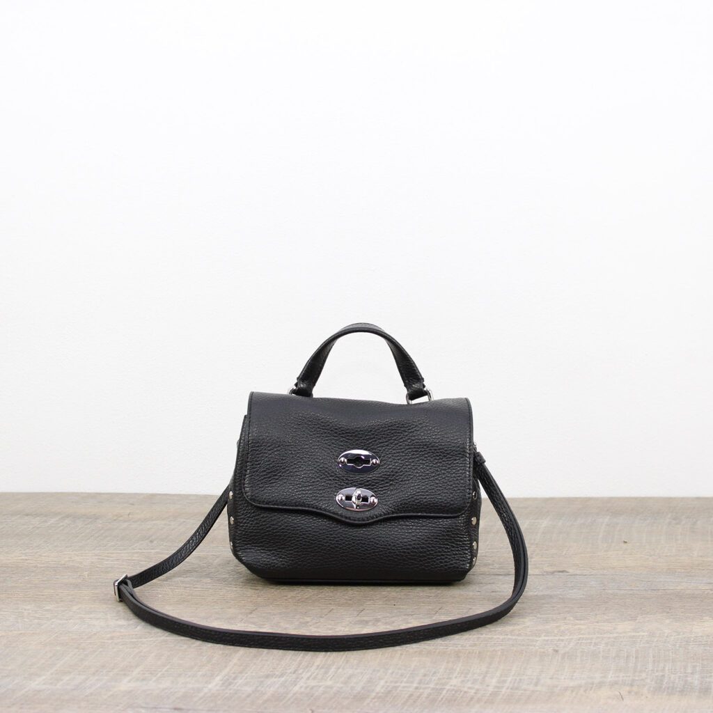 Postina® Daily Baby in pelle martellata nero