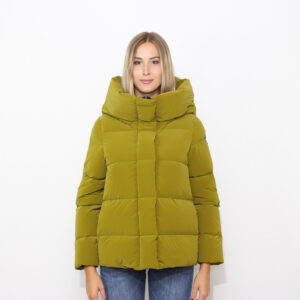 Piumino SupeRRDuck! tubic 14 hood wom jkt acid yellow