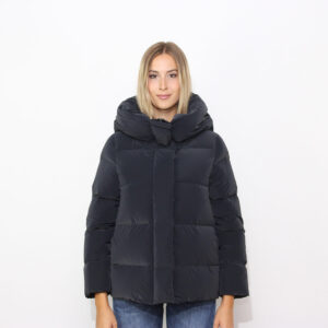 Piumino SupeRRDuck! tubic 14 hood wom jkt blue black