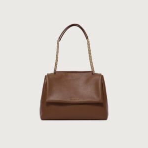 Borsa Sveva Sense media in pelle martellata sella