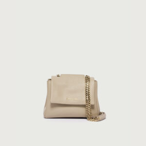 Borsa Sveva Sense mini in pelle martellata roccia