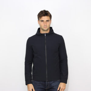 Felpa Surflex winter hood zip blue black