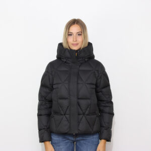 Piumino Lethille thermo microfiber black pure