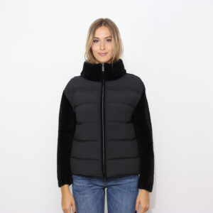 Giubbo Cinematt hybrid wom soft knit black