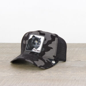 Cappello corduroy Panther camo cola