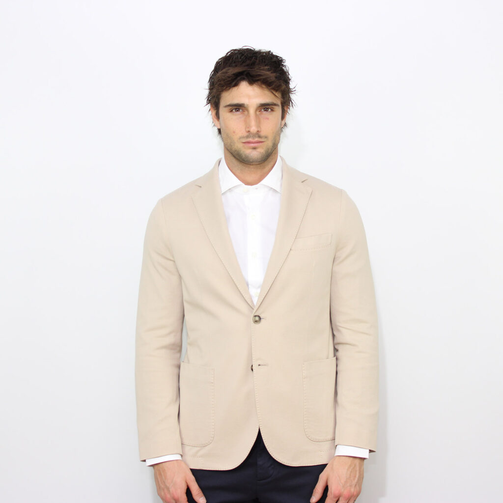 Giacca in premium piquet cozy