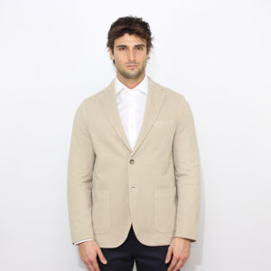 Giacca oxford tinto old sabbia