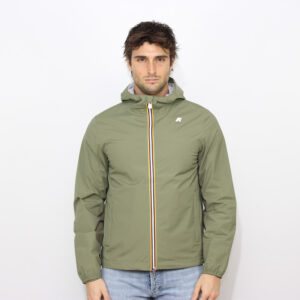 Giubbo Jack stretch nylon jersey green lichen
