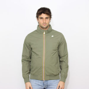 Bomber Amaury stretch nylon jersey green lichen
