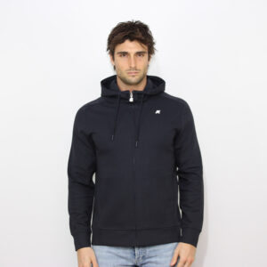 Felpa Anton interlock blue depth