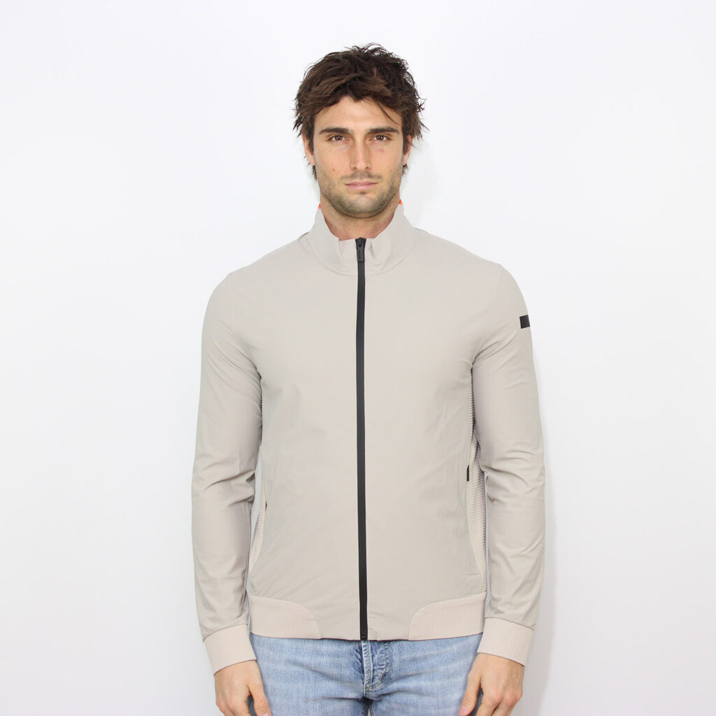 Felpa Surflex soft touch full zip fleece white sand
