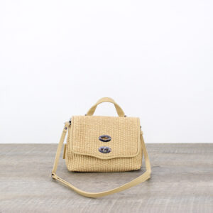 Postina® Vimini Baby in raffia intrecciato beige paprika dolce