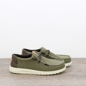 Wally braided burnt olive - delicioso brown