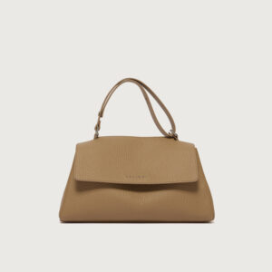 Borsa Sveva Longuette soft media in pelle con tracolla biscotto