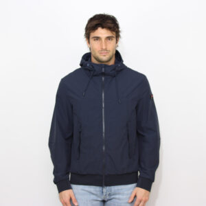 Giacca hybrid Uyapo con cappuccio blu grafite