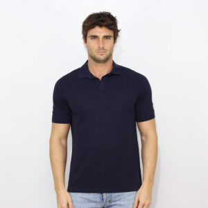 Polo Sloan in filo blu