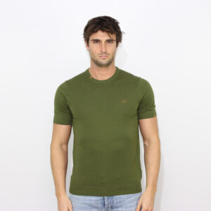 T-shirt in filo verde