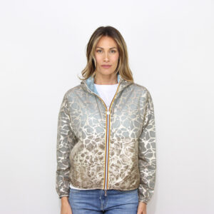 Giubbo Laurette super light lami reversible beige - blue laminated