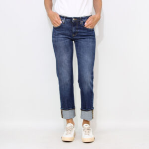 Jeans slim Coco in denim stretch lavaggio medio pulito