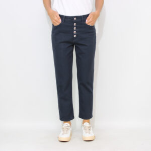 Jeans loose Koons in bull stretch blu
