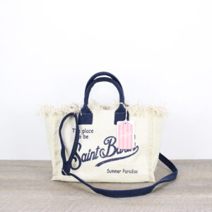 Borsa Colette in canvas panna