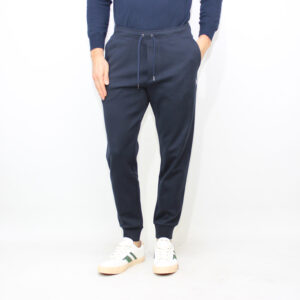 Pantajogger in double knit tech aviator navy