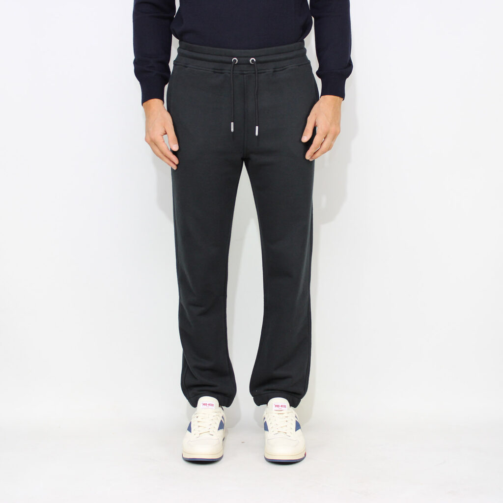 Pantaloni in felpa Mickyel heavy fleece black pure