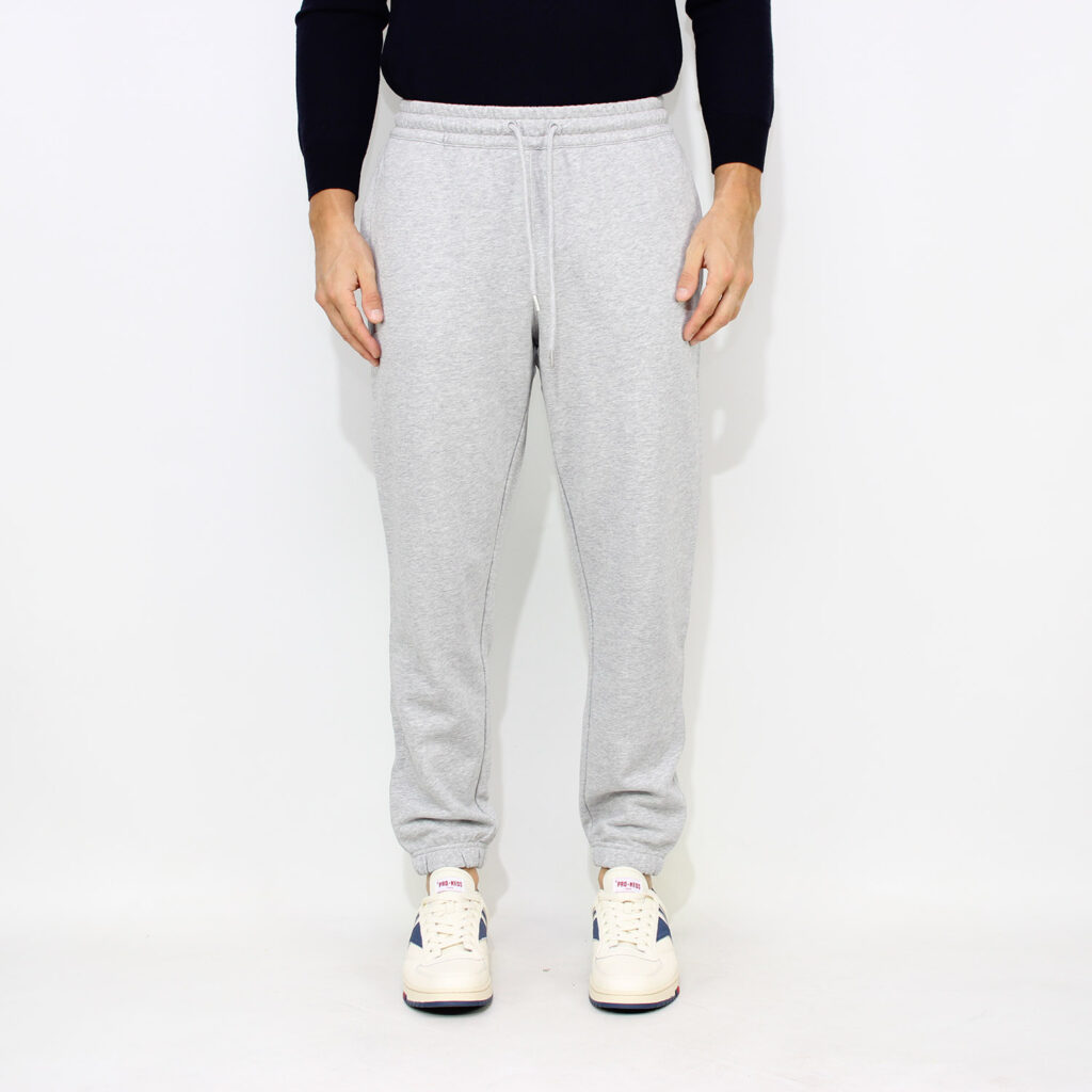 Pantaloni jogging in felpa grigio