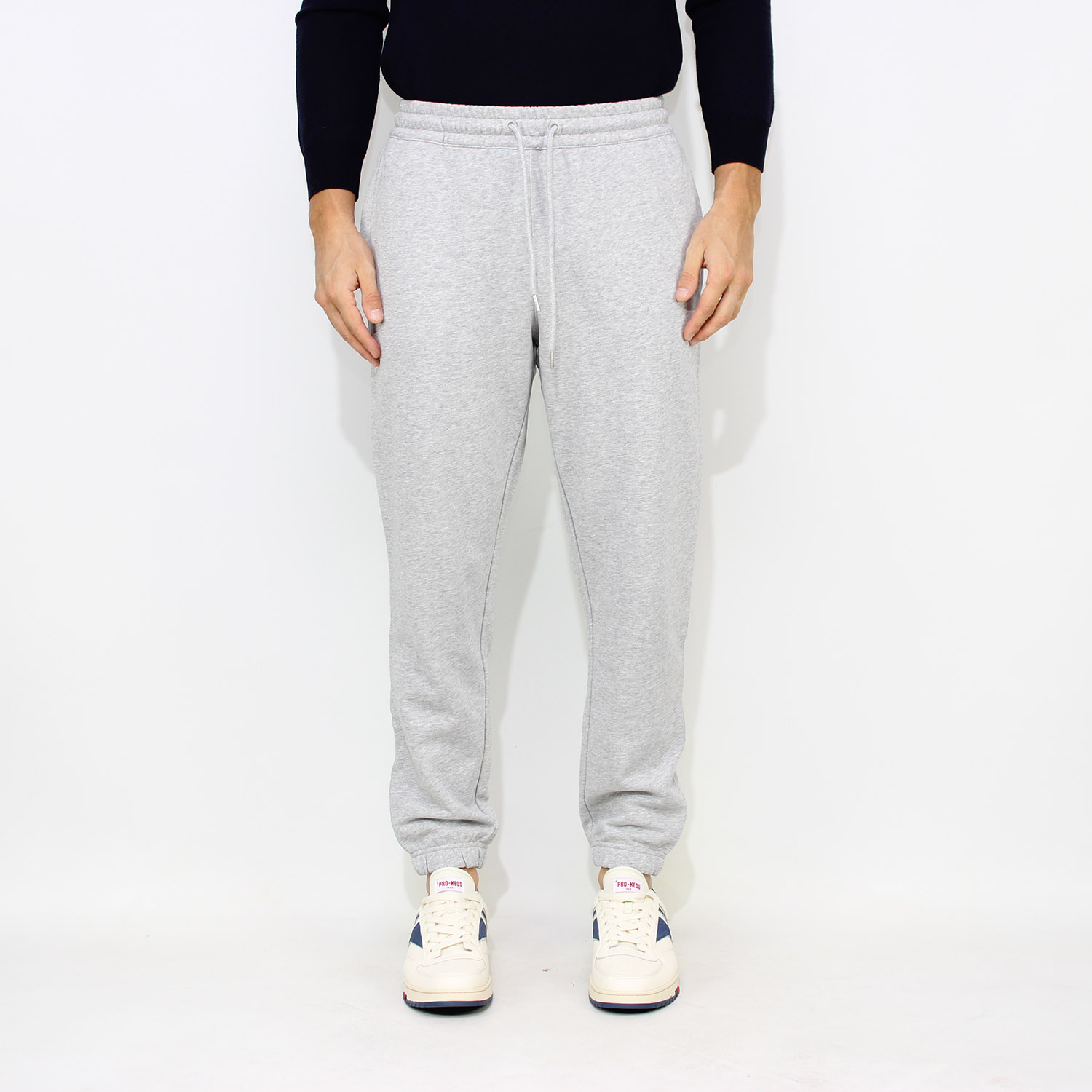 Pantaloni jogging in felpa grigio