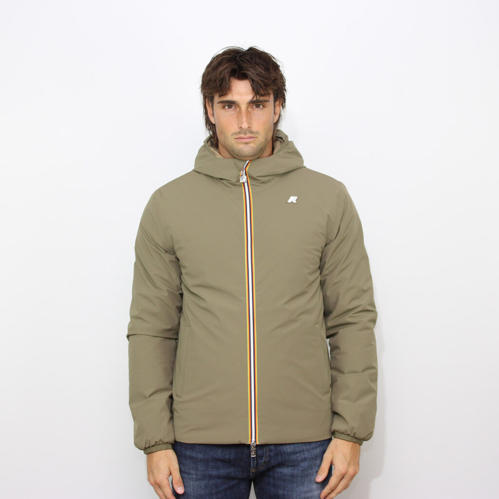 Giubbo Jack st warm double green army - beige khaki