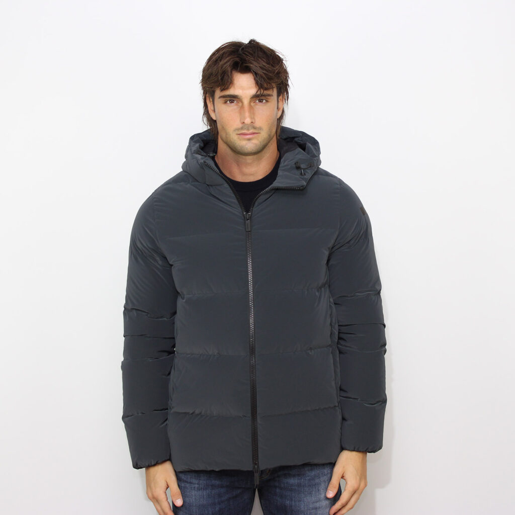 Piumino SupeRRDuck! tubic 14 hood zip jkt lead