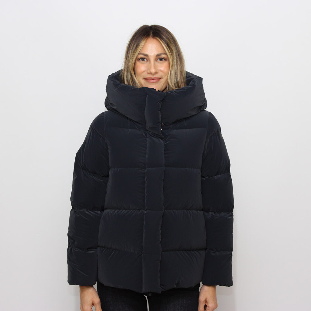 Piumino SupeRRDuck! tubic 14 hood wom jkt blue black