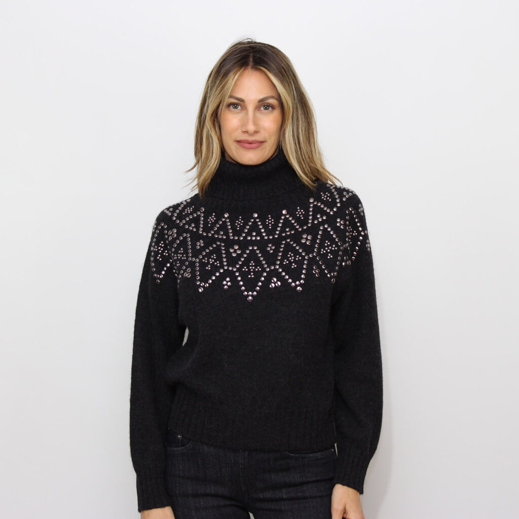 Dolcevita norvegese rock nero