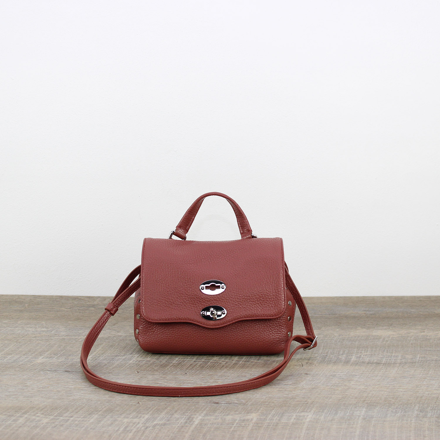 Postina® Daily Baby in pelle martellata red radicchio di Treviso