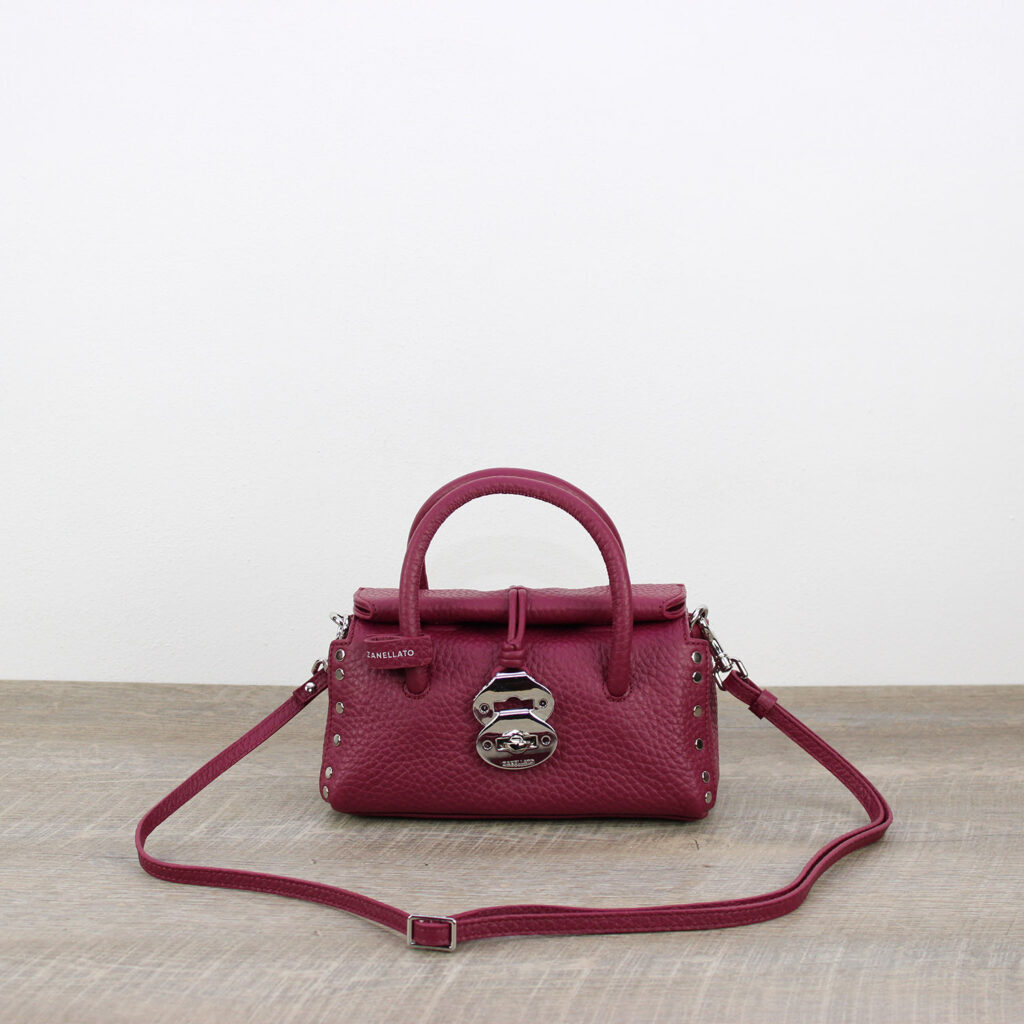 Dotta® Baby in pelle martellata pink Damasco